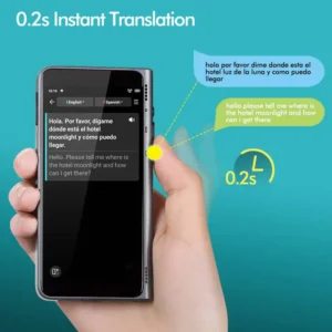 Traducteur de langue en rack Fluentalk, écran HD 4
